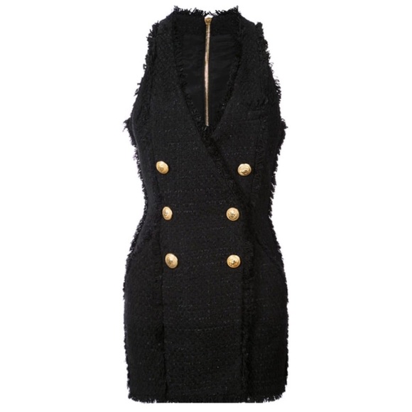 ❤️ The TRAICI Tweed Double Breasted Dress - Picture 7 of 8